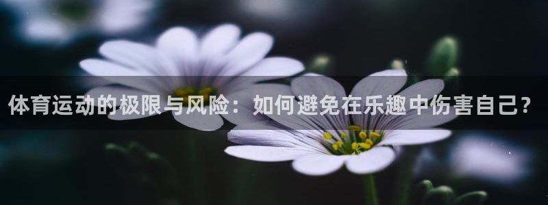 JJB竞技宝官网下载娱乐：体育运动的极限与风险：如何避免在乐